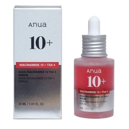 سرم ضدلک و جوش نیاسینامید 10% و ترانگزامیک اسید 4% آنوا Anua