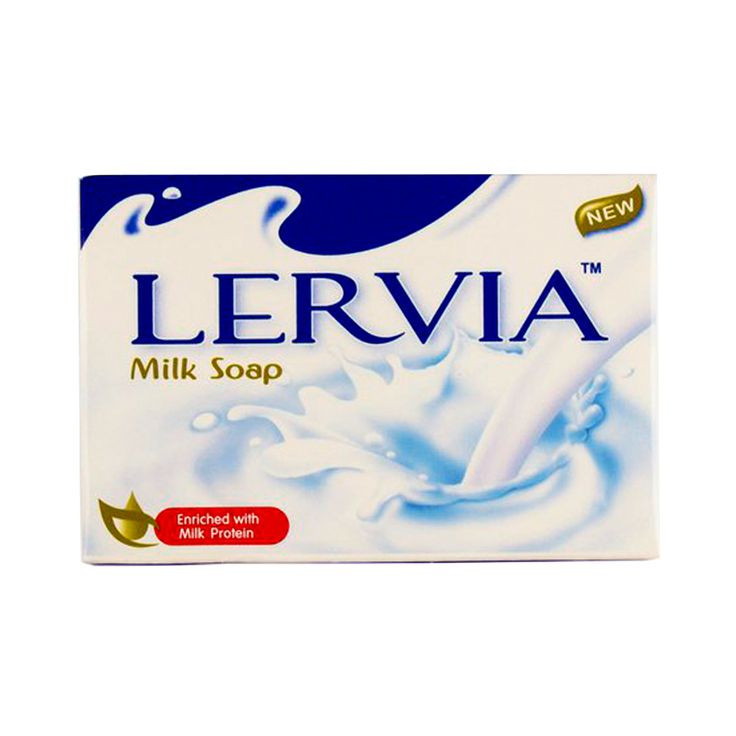صابون سفید کننده و روشن کننده شیری لرویا Lervia Milk Soap
