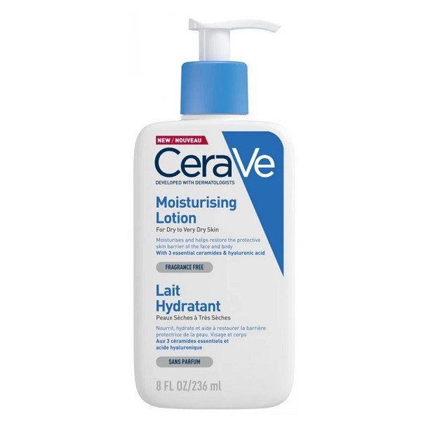 لوسیون مرطوب کننده بدن سراوی مناسب پوست خشک Lait Hydratant