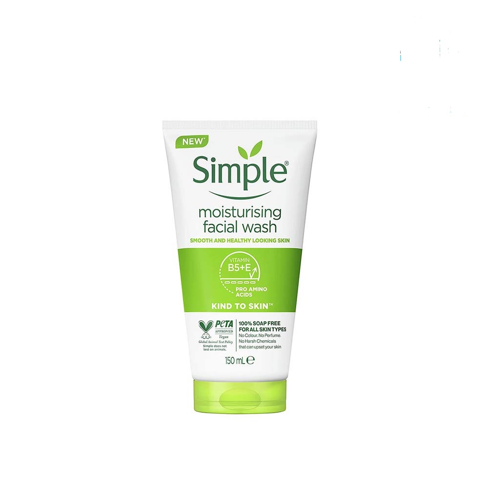 ژل شستشوی صورت سیمپل moisturising facial wash